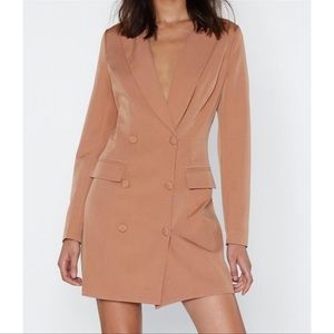 Nasty Gal Blazer Dress